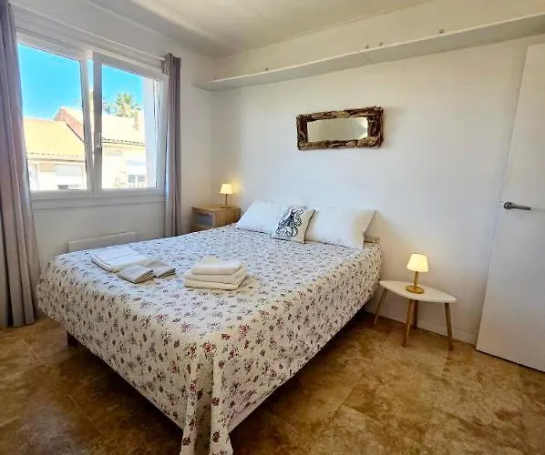 Face A La Vue Proche Cap D'agde Vias Valras-plage Mediterranee Appartement Portiragnes