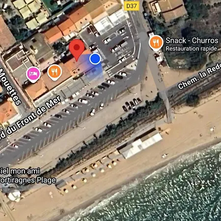 Face A La Vue Proche Cap D'agde Vias Valras-plage Mediterranee Lägenhet *