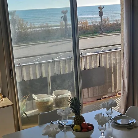 Face A La Vue Proche Cap D'agde Vias Valras-plage Mediterranee